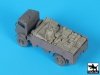Black Dog T72096 Bedford QL accessories set for IBG Models 1/72
